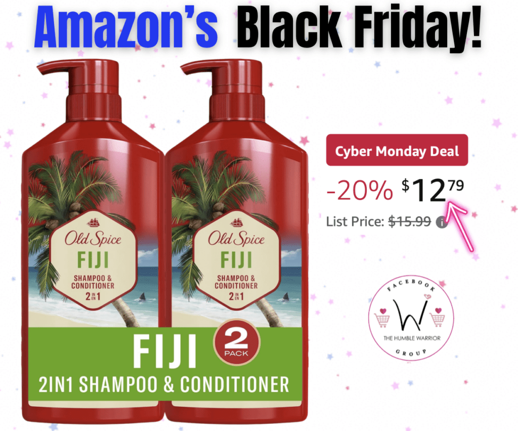 Old Spice Fiji 2-in-1 Shampoo & Conditioner!